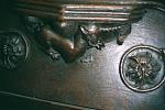 Manchester Cathedral and Collegiate Church of St Mary, St Denys and St George Lancashire Early 16th century medieval misericords misericord misericorde misericordes Miserere Misereres choir stalls Woodcarving woodwork mercy seats pity seats mcrn14.jpg