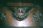Manchester Cathedral and Collegiate Church of St Mary, St Denys and St George Lancashire Early 16th century medieval misericords misericord misericorde misericordes Miserere Misereres choir stalls Woodcarving woodwork mercy seats pity seats mcrs4.jpg