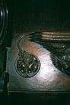 Manchester Cathedral and Collegiate Church of St Mary, St Denys and St George Lancashire Early 16th century medieval misericords misericord misericorde misericordes Miserere Misereres choir stalls Woodcarving woodwork mercy seats pity seats mcrs4ii.jpg
