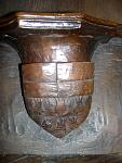  St Mary the Virgin minster in thanet kent Early 15th century medieval misericord misericords misericorde misericordes Miserere Misereres choir stalls Woodcarving woodwork mercy seats pity seats kentish Minstern5.5.jpg