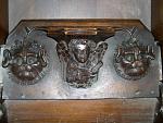  St Mary the Virgin minster in thanet kent Early 15th century medieval misericord misericords misericorde misericordes Miserere Misereres choir stalls Woodcarving woodwork mercy seats pity seats kentish Minsters1.3.jpg