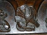 Holy Trinity Stratford upon avon Warwickshire 15th century medieval misericord misericords misericorde misericordes Miserere Misereres choir stalls Woodcarving woodwork mercy seats pity seats soa12.2.jpg